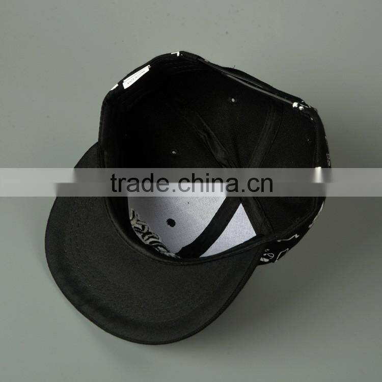 2016 Latest Letter SNEAKY Embroidery Flat Brim Snapback Boys Girls Sport Cap