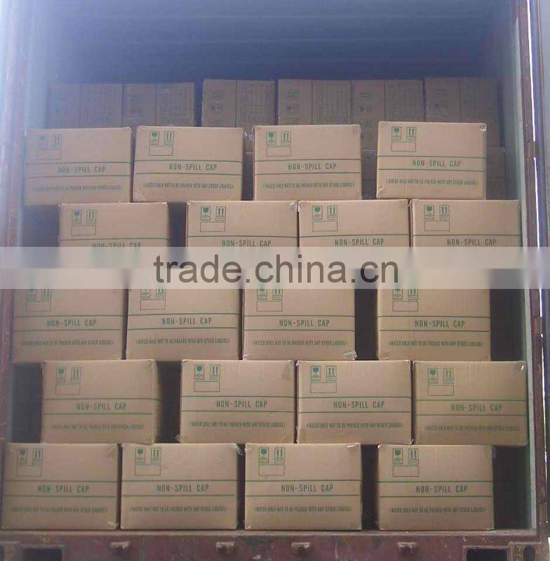 no spill&5gallon plastic dark blue water bottle closure