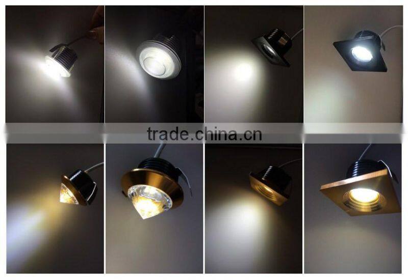 Factory wholesales 3w down light COB show case lighting commercial lighting power saving spot light