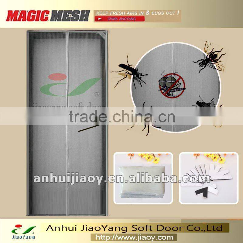 Hot sale magnetic screen door durable and washable