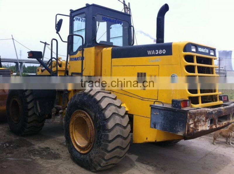 used komatsu wa380 wheel loader, used wa380 wheel loader, used komatsu wheel loader wa380