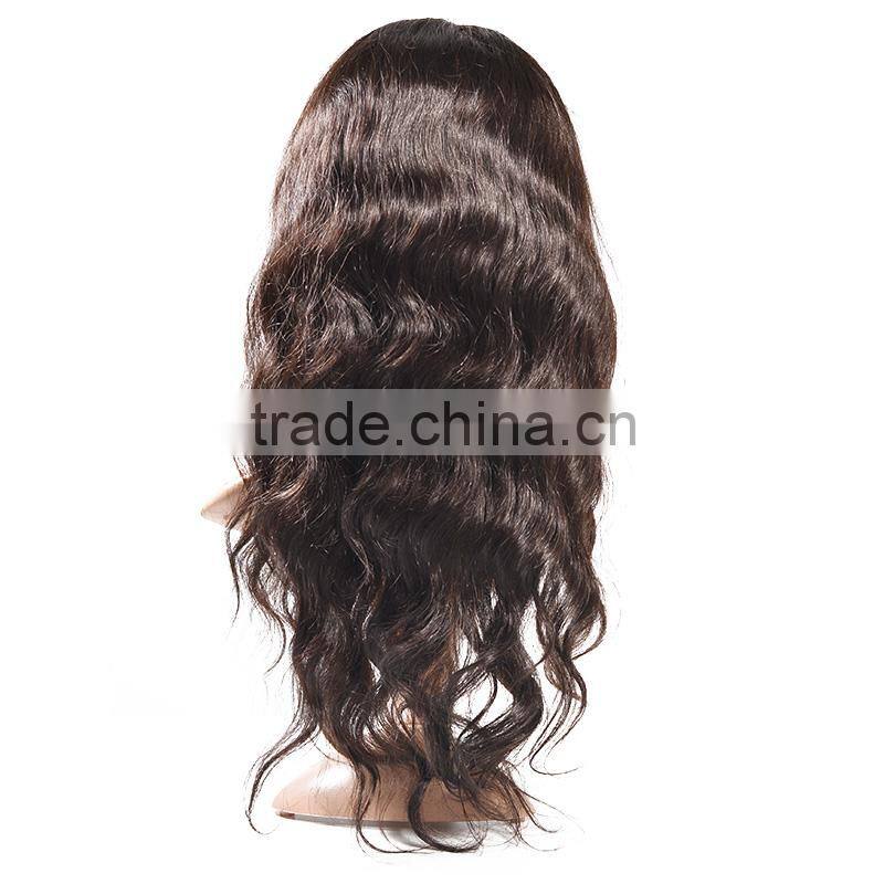 100% Virgin Indian Hair Human Hair Full Lace Wig