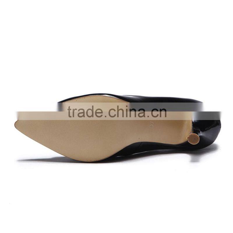 Women High Heel Shoes! Pointed Toe Leather Shoes! Plus Size Woman Shoes! Hot Sale lady Heels Shoes