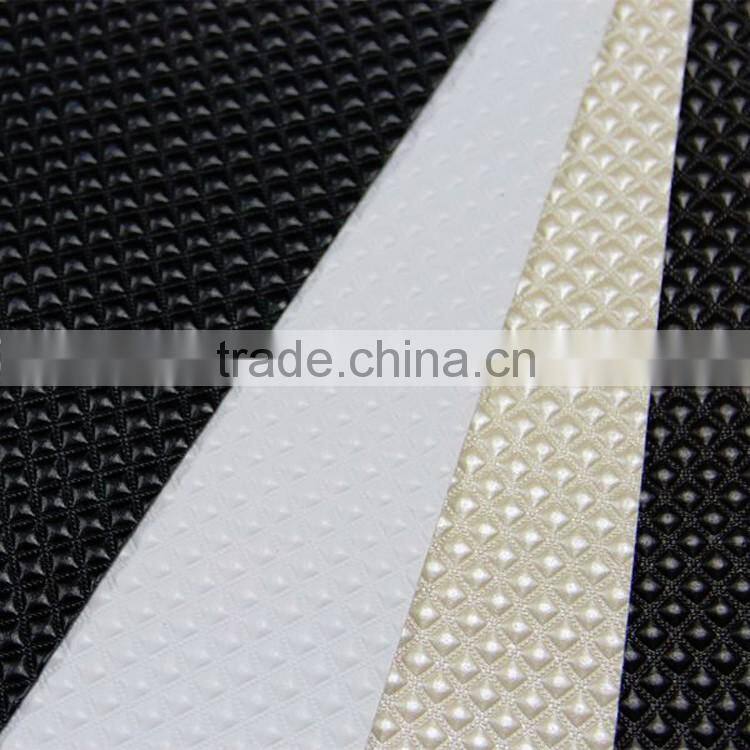 PVC artificial leather with cheap price upholstery leather for home decoration usge popular