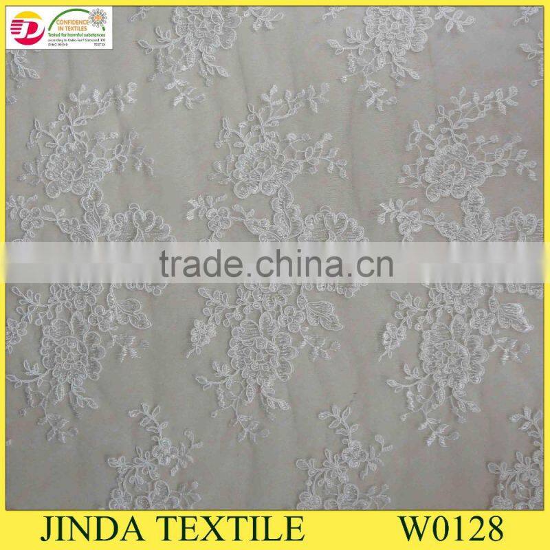 2015 Popular Embroidered Cording Lace Trim,Lace Bridal Lace