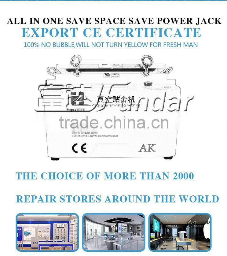 Top New 888A all-in-one touch screen OCA vacuum laminator