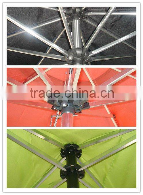 3M PATIO GARDEN UMBRELLA AIRVENT MARKET OUTDOOR NEW PARASOL SUN SHADE