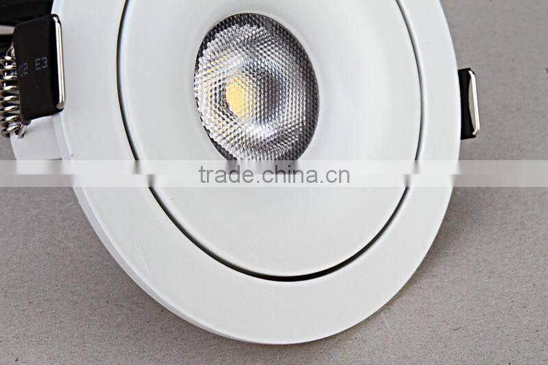 IP54 adjustable Dimmable 7W COB LED Downlight, LED Downlight,