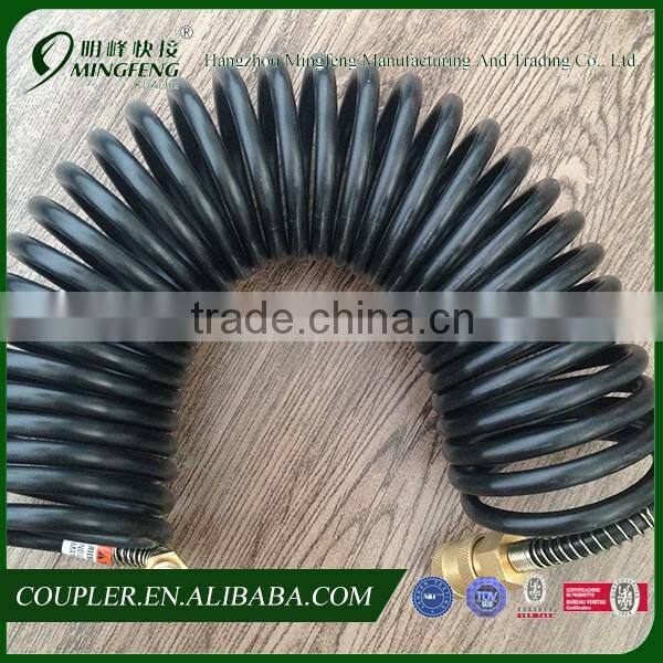 High quality black polyurethane tubings air hose