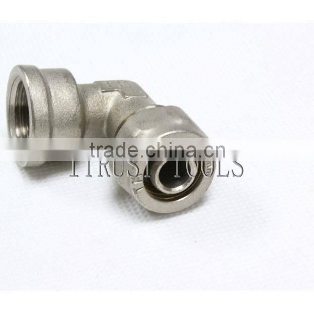 Brass Connector for Right angle ripe