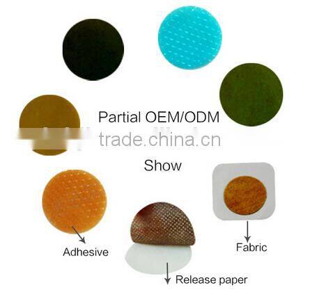 Car sickness relief plaster