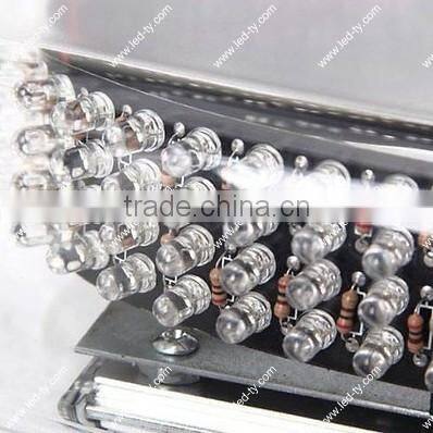 High-Intensity 336 LED Strobe Amber Emergency Warning Mini Strobe Light Bar with Magnetic Base