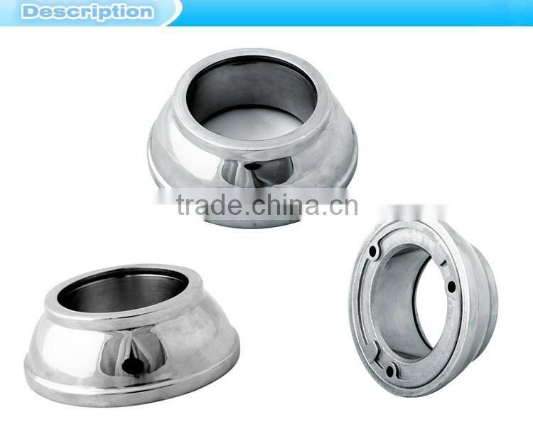 handrail pipe stainless steel base/steel flange stainless steel base FR-07