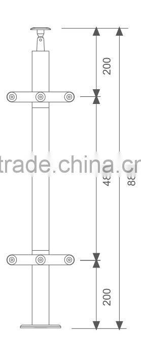 modern glass railings for balconies for stairs stainless steel railing