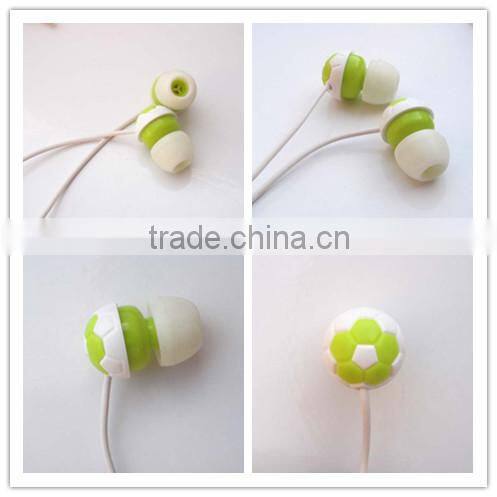 Factory price hot-selling fashionable In-ear turtle&ball shape novelty earbuds