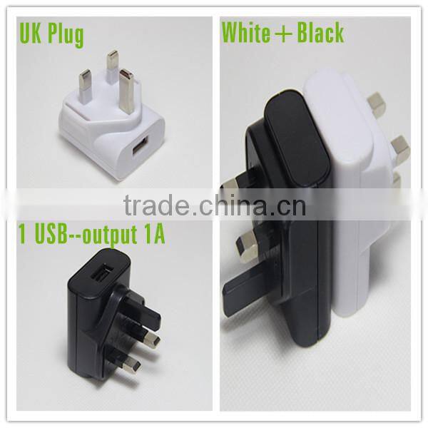 OEM BS 3 pin universal adapter with uk plug