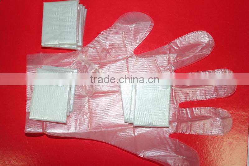 disposable medical PE gloves