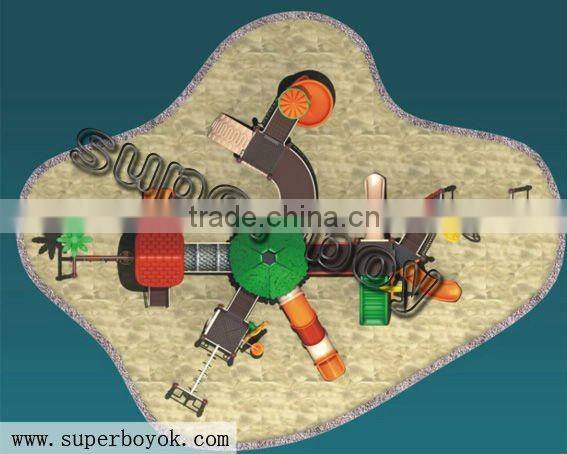 plastic children sliding board