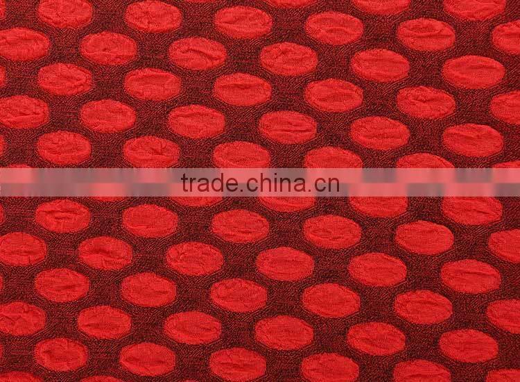 Top-end Fancy Knitted polyester double knit jacquard fabric