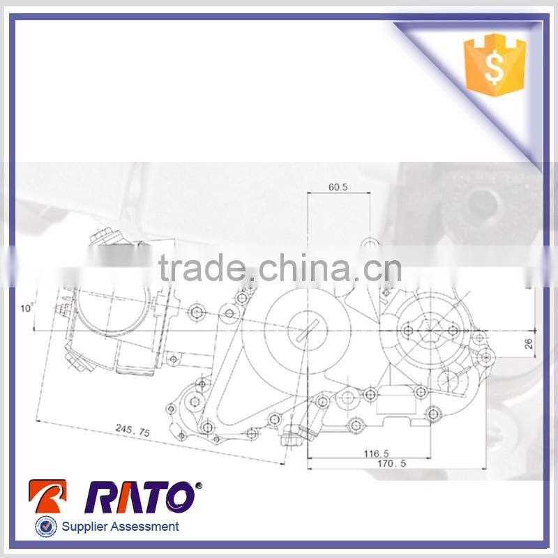 China manufacturer 110CC motorcycle engine for sale