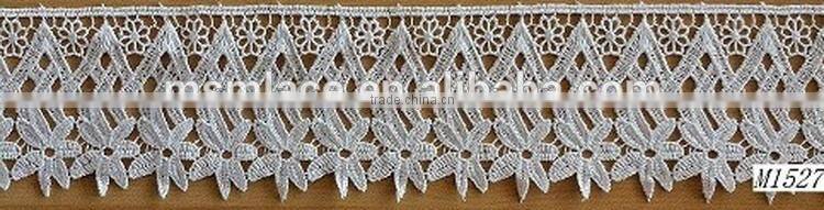 Design best sell chemical garment lace trimming fabric