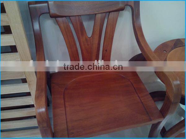 Antique wooden table and chair/solid silkwood chair and tableL3101