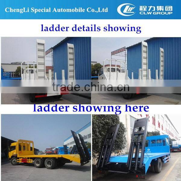 Super quality newly design low bed flat truck