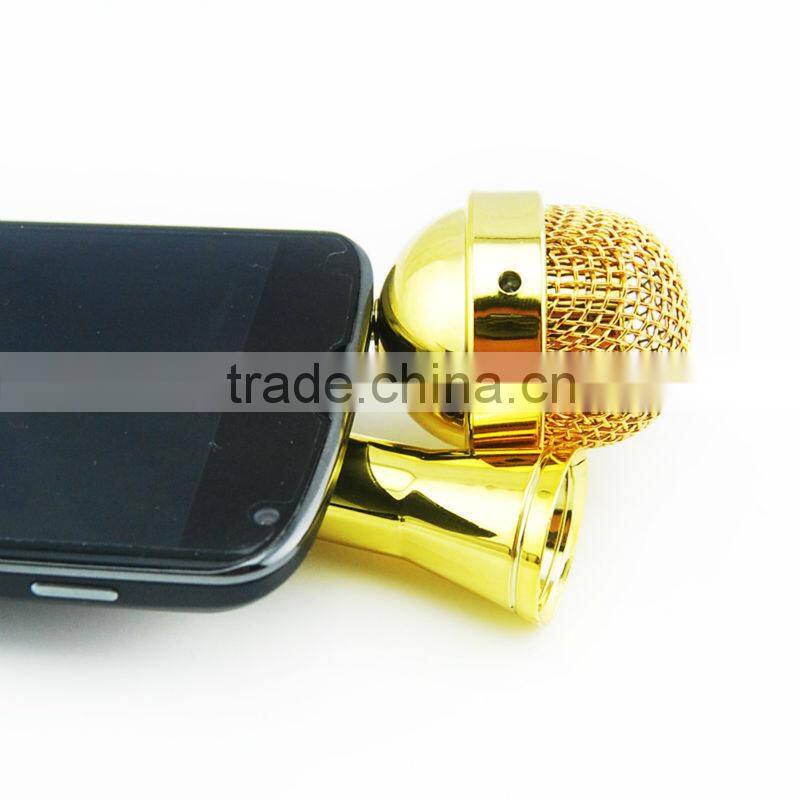 super mini microphone shape speaker with lithium battery