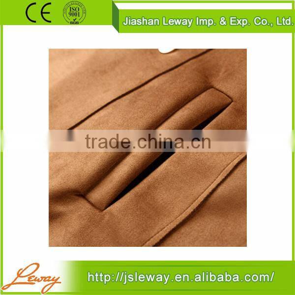 Modern women casual faux long fur jacket