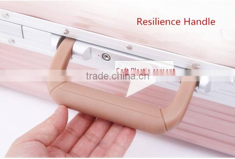 2016 Newest Fashion Smart Bluetooth Lock marrow aluminum frame 360 Universal Wheel luggage /Suitcasee