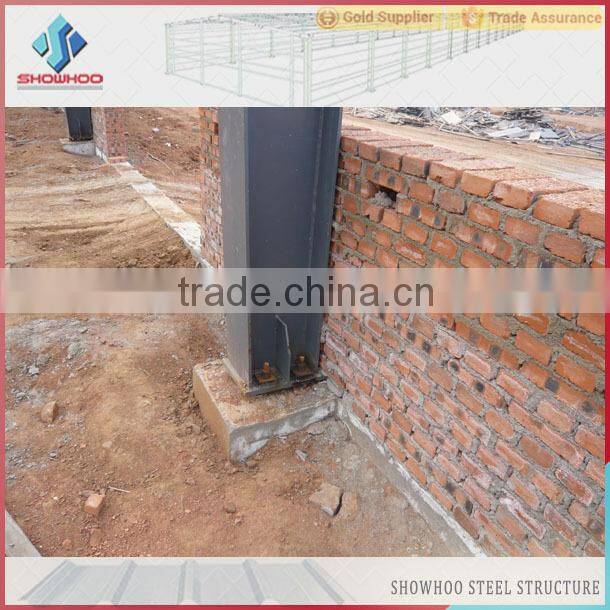 construction building greenhouse galvanized steel frame steel structure warehouse kit