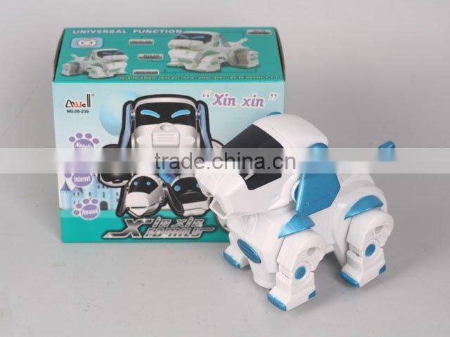 BATTERY OPERATED DOG WITH LIGHT & MUSIC