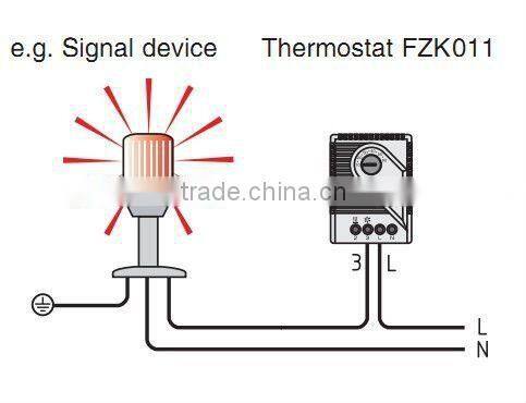 FZK 011 AC 230V 120 Mechanical Thermostat with CE