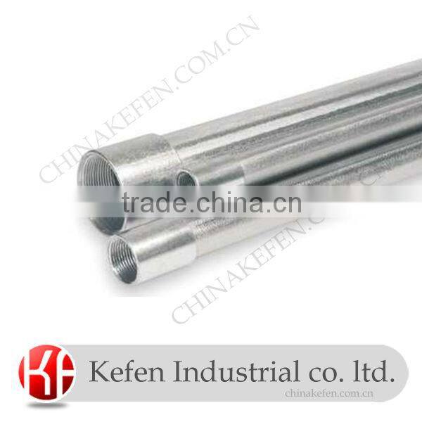 Hot-galvanized electric steel tube for BS4568