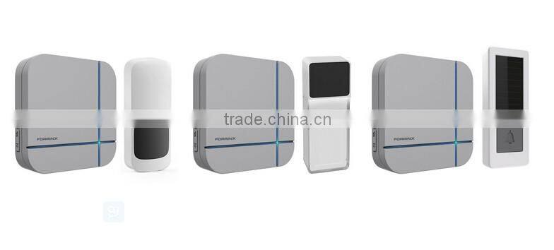 Long Range Waterproof Smart Wireless Doorbell AC/DC Plug-in Digital Wireless Doorbell 52 Chimes Door Bell