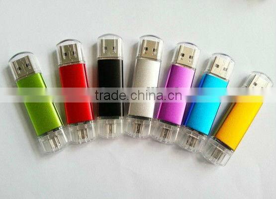 New arrival Smartphone OTG usb flash drive pendrive 1gb 2gb 4gb 8gb 16gb 32gb