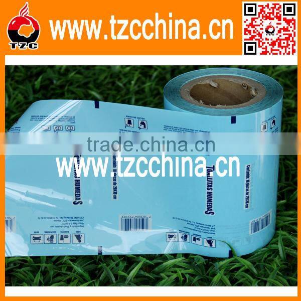 plastic baby girl diaper bags on roll/heat shrink bags