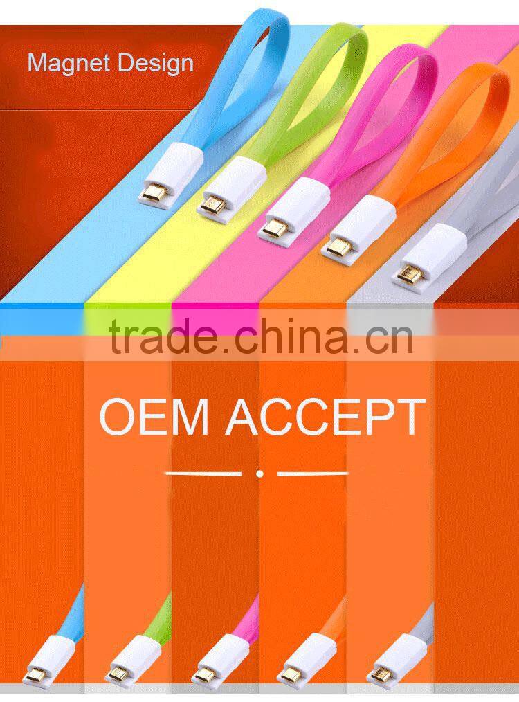 Veister high quality magnet cables for android mobile phone and for ios mobile phoone