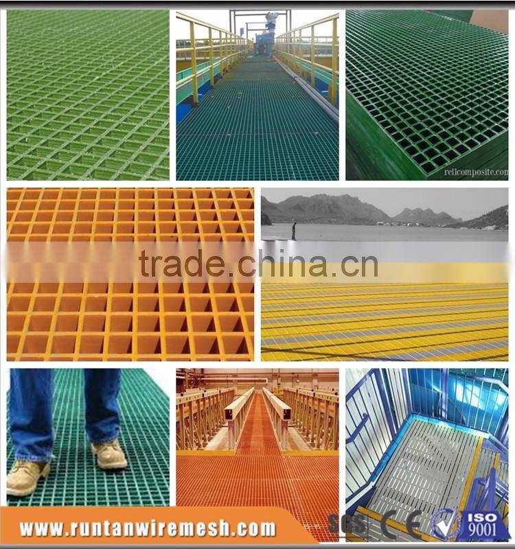 Small Density Corrosion resistant and fire resistant FRP molded grating,fiberglass pultruded profiles,GRP grating ( ISO9001)