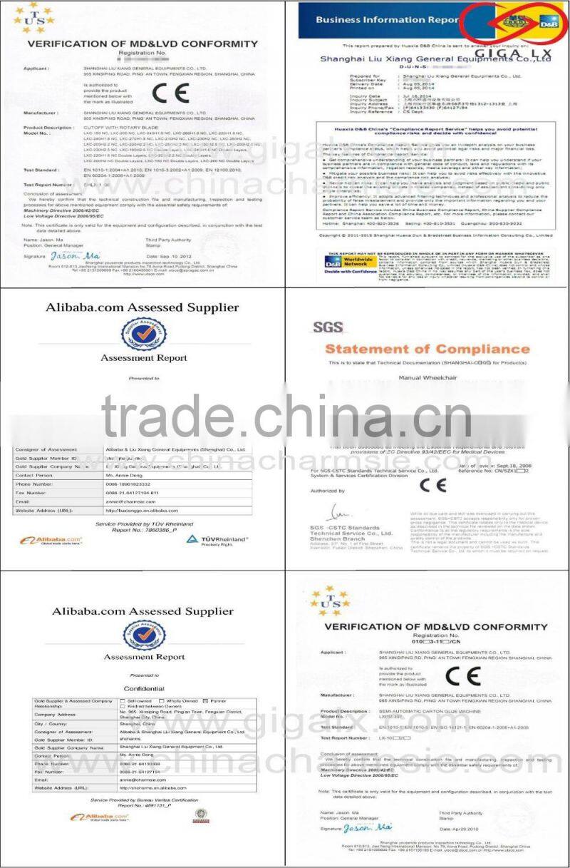 GIGA LXC 250N NC High Speed Thin Blade Slitter Scorer Corrugated Cardboard Machine