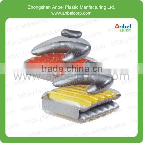 Inflatable Air Bed Air Mattress Swimming headrest folding arm headset