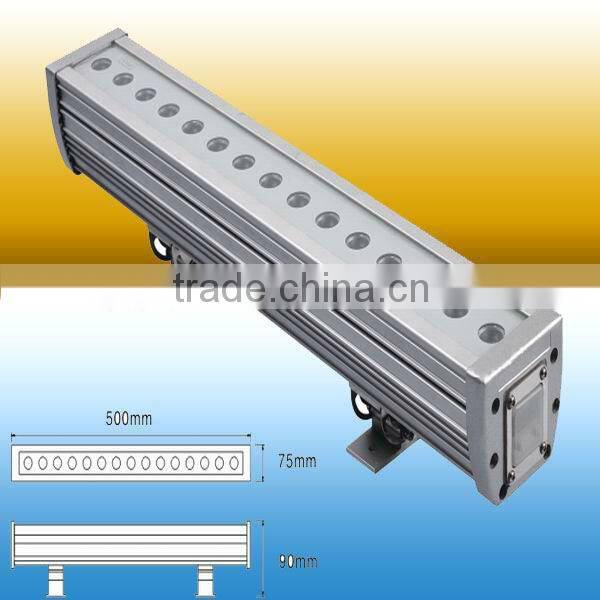 RGB 9W 300mm led wall washer, RGB led wall washer,9W outdoor light