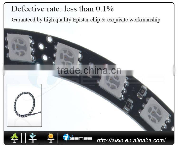 20 colors 12V 80mm Flexible Durable Dampproof Super Bright Angel Eyes for Car