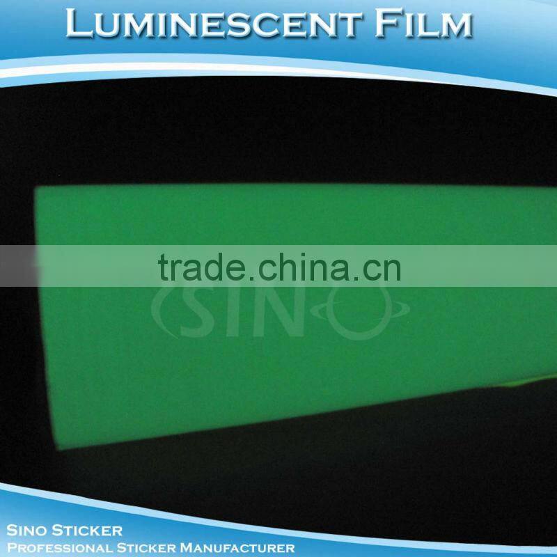 Luminescent Vinyl Film Glow In Dark