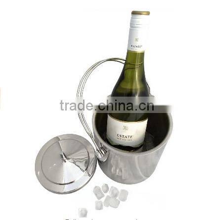 Latest Model Products of Stainless Steel Ice Bucket with Scoop