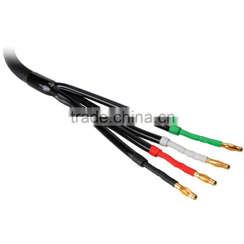 Video Audeo Cable Pants 11mm 4 four Conductors Black Color