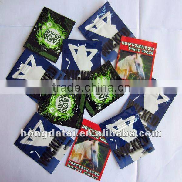 custom photo printed aluminum foil zip lock bag