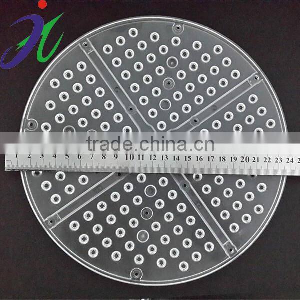 Professional Custom High Precision PMMA led Street Light Lens,large fresnel lens
