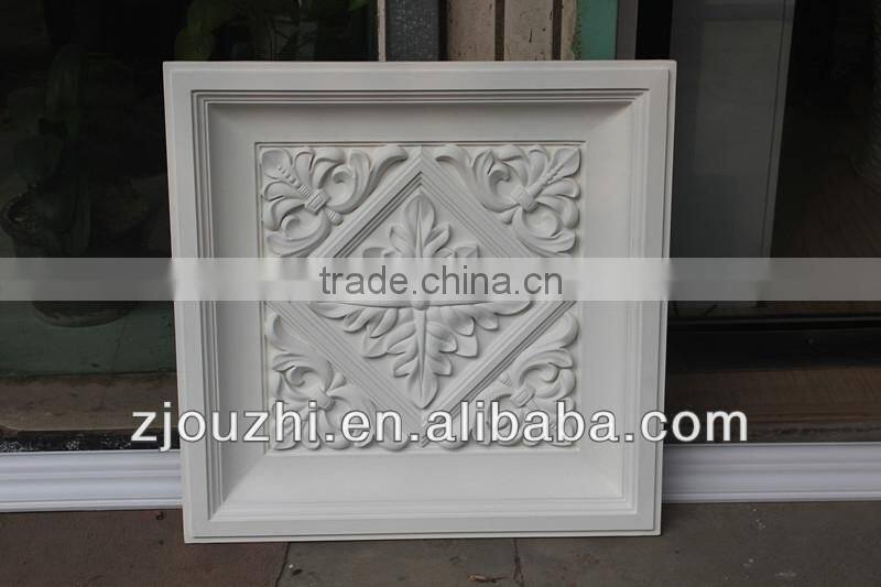 PU Ceiling Medallion / wall and ceiling covering materials for home decoration
