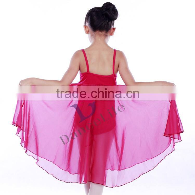 C2147 Long Girls Chiffon Skirt Dance Dress Ballet Costume